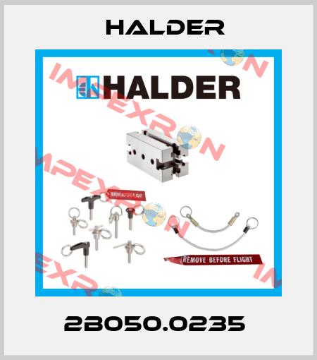 2B050.0235  Halder