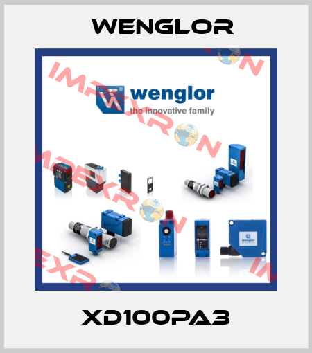 XD100PA3 Wenglor