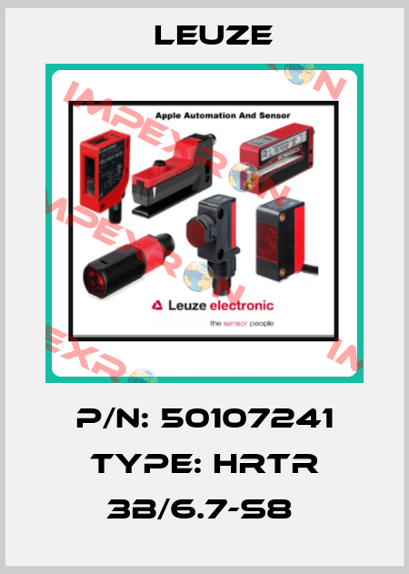 P/N: 50107241 Type: HRTR 3B/6.7-S8  Leuze