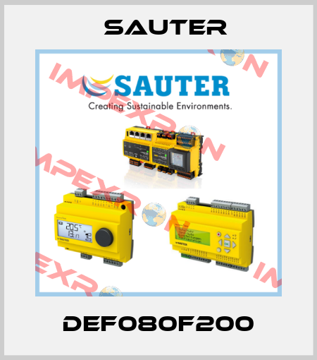 DEF080F200 Sauter