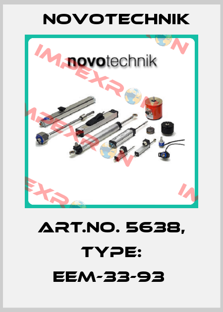 Art.No. 5638, Type: EEM-33-93  Novotechnik