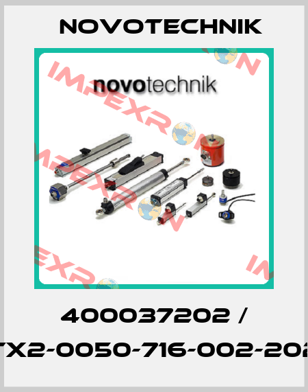 400037202 / TX2-0050-716-002-202 Novotechnik