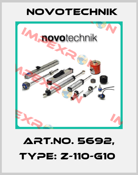 Art.No. 5692, Type: Z-110-G10  Novotechnik