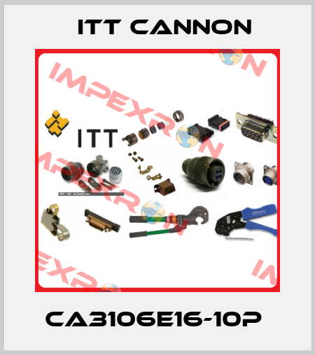 CA3106E16-10p  Itt Cannon