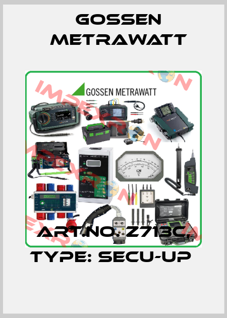 Art.No. Z713C, Type: SECU-Up  Gossen Metrawatt