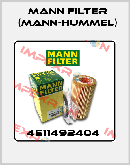 4511492404  Mann Filter (Mann-Hummel)