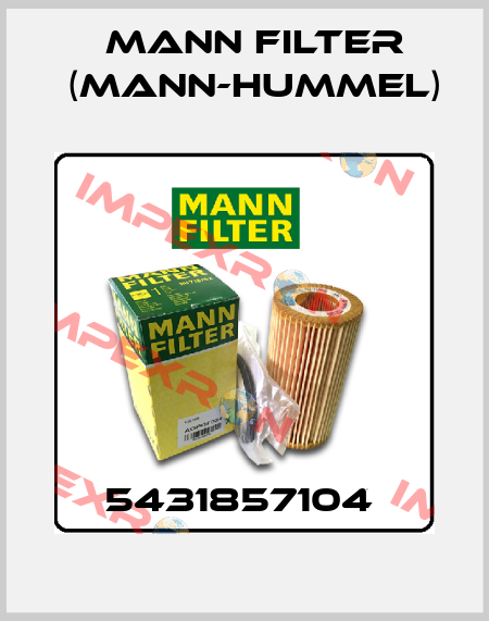 5431857104  Mann Filter (Mann-Hummel)