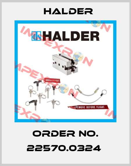 Order No. 22570.0324  Halder