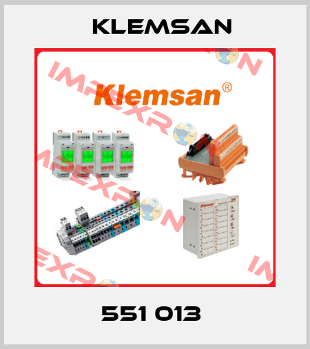 551 013  Klemsan