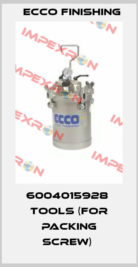 6004015928  TOOLS (FOR PACKING SCREW)  Ecco Finishing
