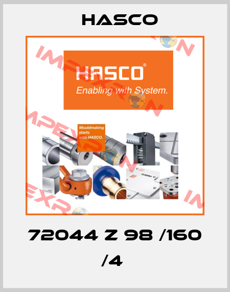 72044 Z 98 /160 /4  Hasco