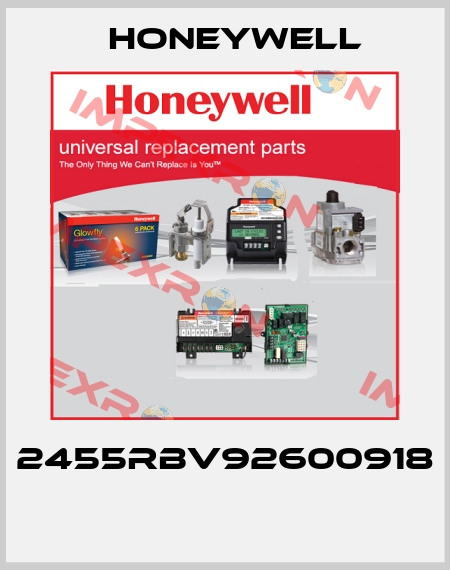 2455RBV92600918  Honeywell