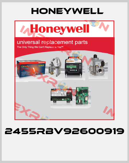 2455RBV92600919  Honeywell