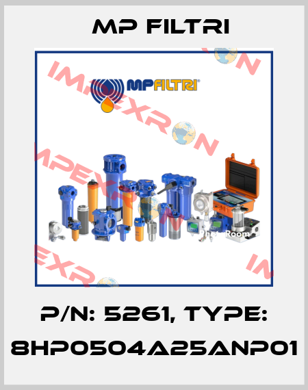 P/N: 5261, Type: 8HP0504A25ANP01 MP Filtri