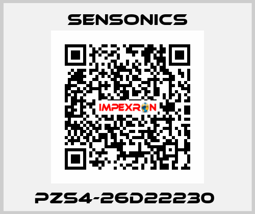 PZS4-26D22230  Sensonics
