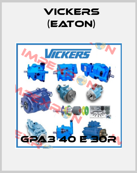 GPA3 40 E 30R Vickers (Eaton)