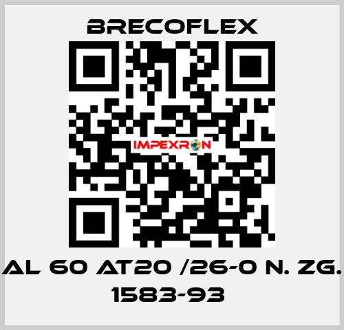 Al 60 AT20 /26-0 n. Zg. 1583-93  Brecoflex