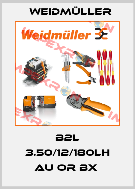 B2L 3.50/12/180LH AU OR BX  Weidmüller