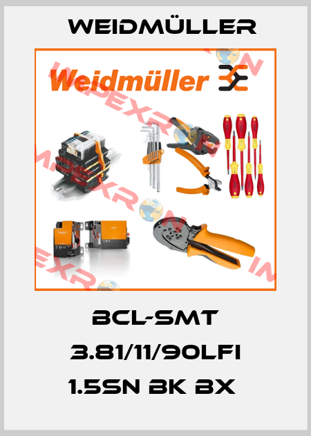 BCL-SMT 3.81/11/90LFI 1.5SN BK BX  Weidmüller