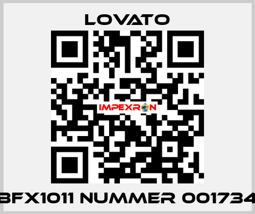 BFX1011 NUMMER 001734 Lovato