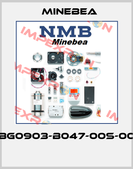 BG0903-B047-00S-00  Minebea