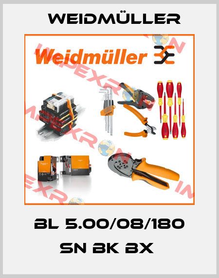 BL 5.00/08/180 SN BK BX  Weidmüller