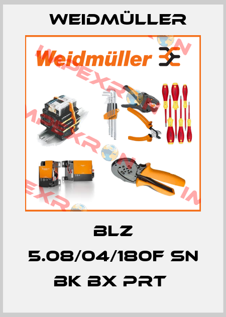 BLZ 5.08/04/180F SN BK BX PRT  Weidmüller