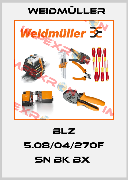 BLZ 5.08/04/270F SN BK BX  Weidmüller