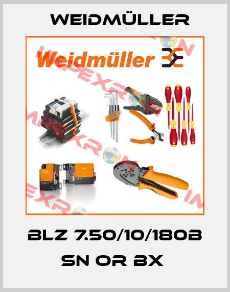 BLZ 7.50/10/180B SN OR BX  Weidmüller