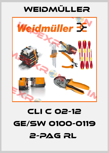 CLI C 02-12 GE/SW 0100-0119 2-PAG RL  Weidmüller