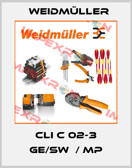 CLI C 02-3 GE/SW  / MP Weidmüller