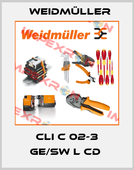 CLI C 02-3 GE/SW L CD  Weidmüller
