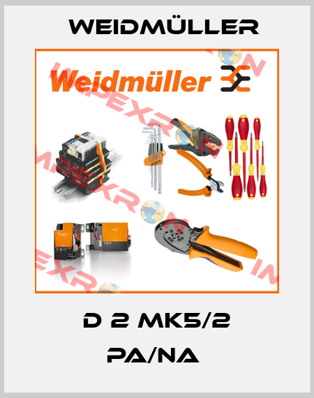D 2 MK5/2 PA/NA  Weidmüller