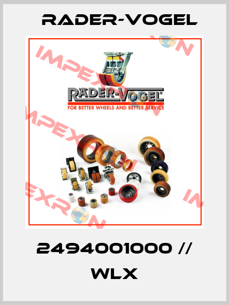 2494001000 // WLX Rader-Vogel