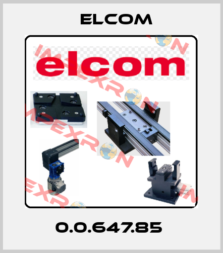 0.0.647.85  Elcom