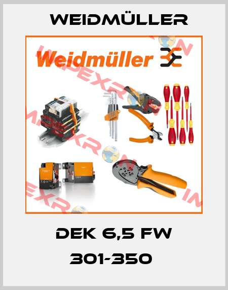 DEK 6,5 FW 301-350  Weidmüller