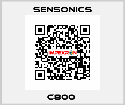C800  Sensonics