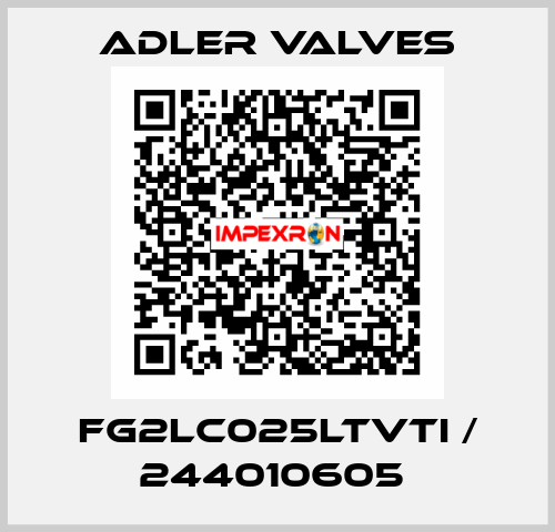 FG2LC025LTVTI / 244010605  Adler Valves