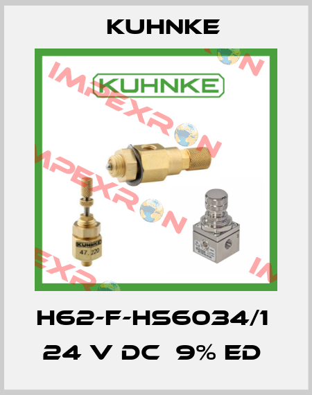 H62-F-HS6034/1  24 V DC  9% ED  Kuhnke