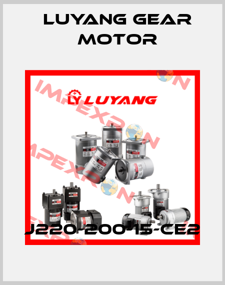 J220-200-15-CE2 Luyang Gear Motor
