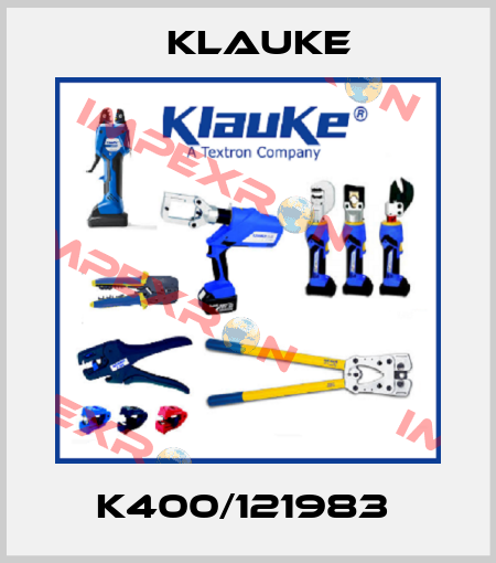 K400/121983  Klauke