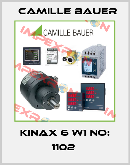 KINAX 6 W1 No: 1102  Camille Bauer