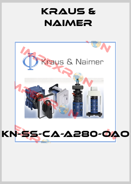 KN-SS-CA-A280-OAO  Kraus & Naimer