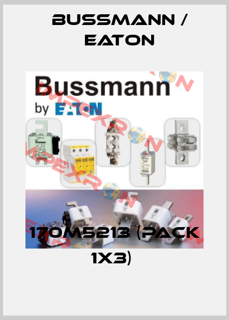 170M5213 (pack 1x3)  BUSSMANN / EATON