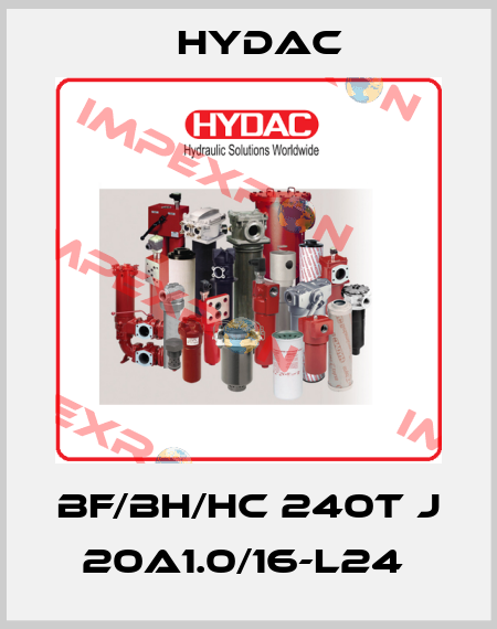 BF/BH/HC 240T J 20A1.0/16-L24  Hydac