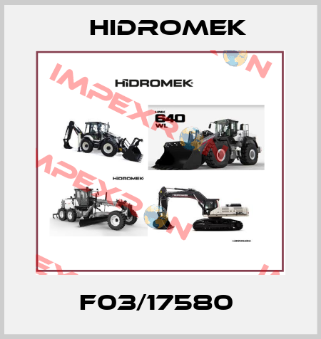 F03/17580  Hidromek