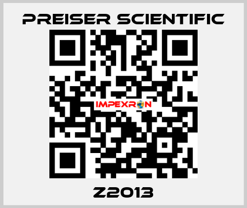 Z2013 Preiser Scientific