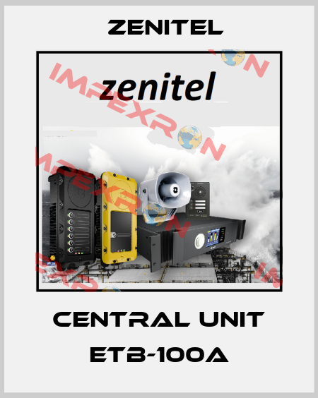 Central Unit ETB-100A Zenitel