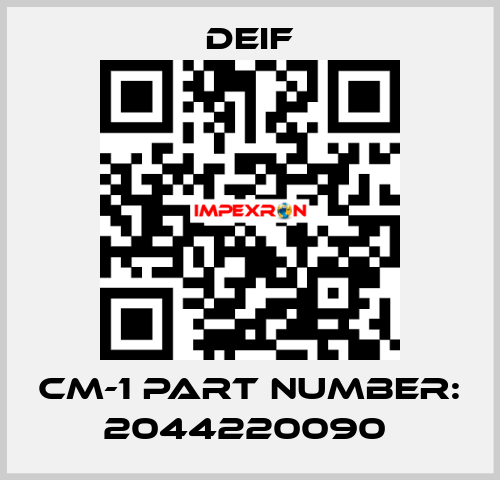 CM-1 part number: 2044220090  Deif