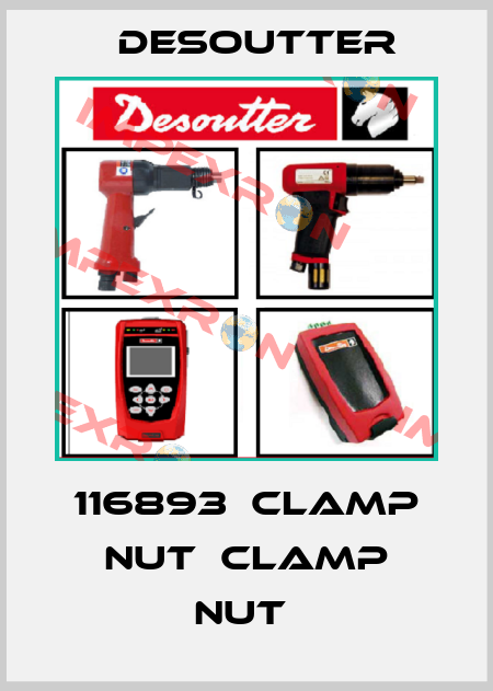 116893  CLAMP NUT  CLAMP NUT  Desoutter